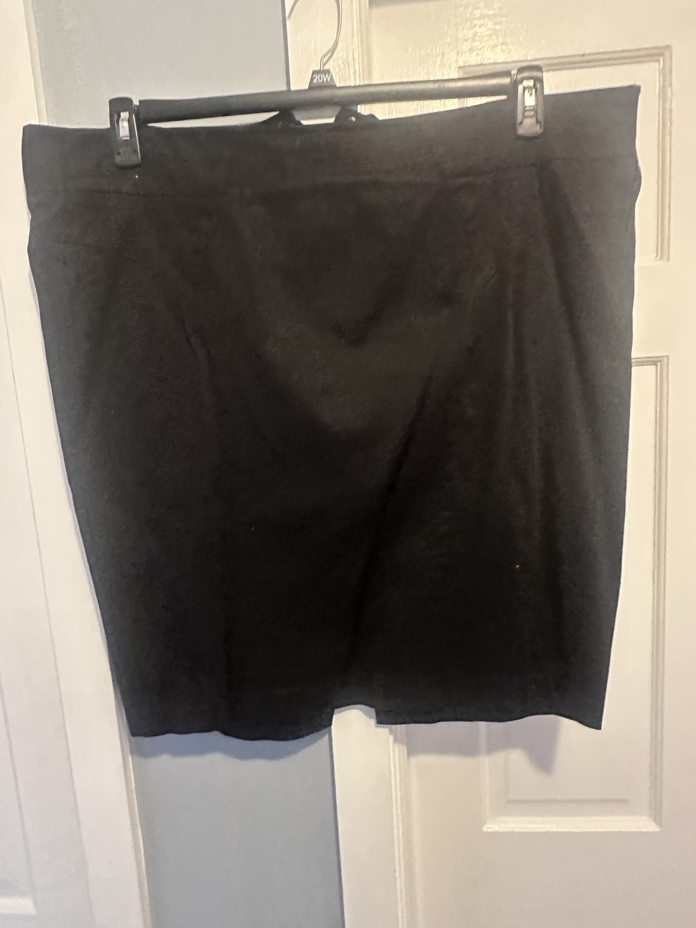Torrid Women's Black Pencil Skirt With Lace Up Back Detail - 22W